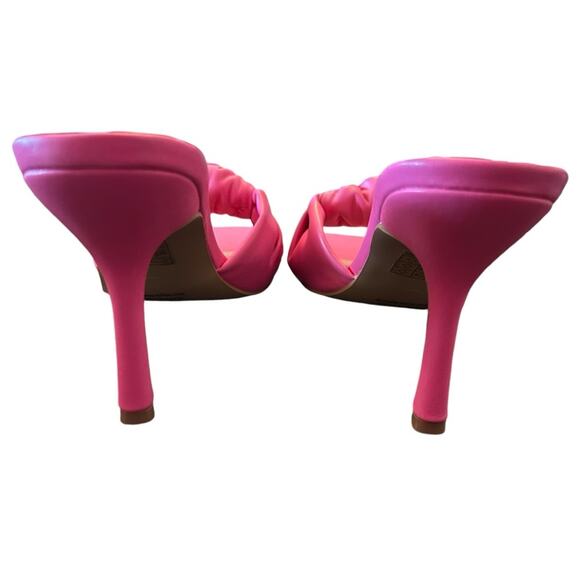 Journee Collection Diorra Knotted Vamp Heels Dress Sandal Square Toe NEW 10 - Picture 4 of 10